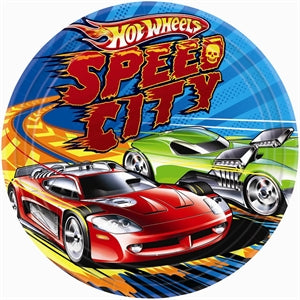 Hot Wheels Wild Racer 9" Plates