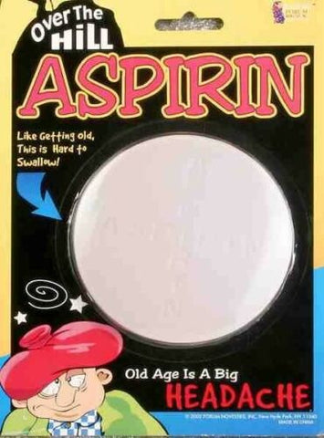 Oversized Aspirin