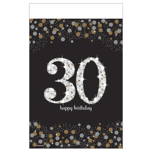 Sparkling Celebration 30 Plastic Table Cover
