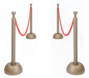 Rope Stanchion Red