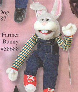 Puppet Bunny Farmer Big Mouth