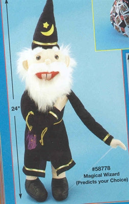 PUPPET Mind reading Wizard BIG MOUTH