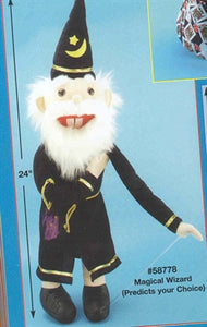 PUPPET Mind reading Wizard BIG MOUTH
