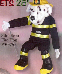PUPPET Dalmatian Fireman