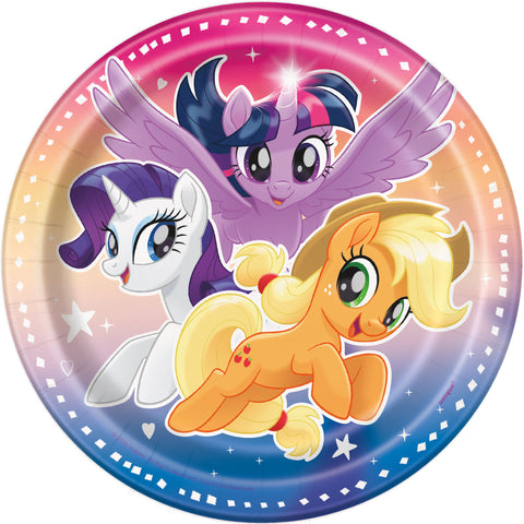 7IN My Little Pony Paper Plates 8CT
