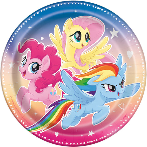 9" My Little Pony Paper Plates 8CT