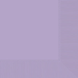 9 7/8" Beverage Napkins - Lavender - 40CT