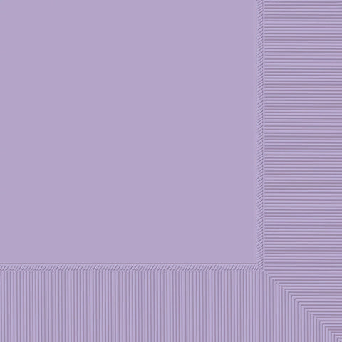 9 7/8" Beverage Napkins - Lavender - 40CT