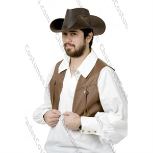 Hat Cowboy Suede Brown