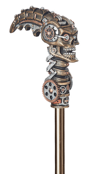 Cane Steampunk Skull