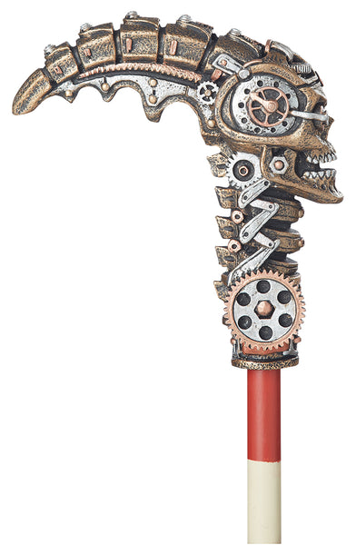 Cane Steampunk Skull