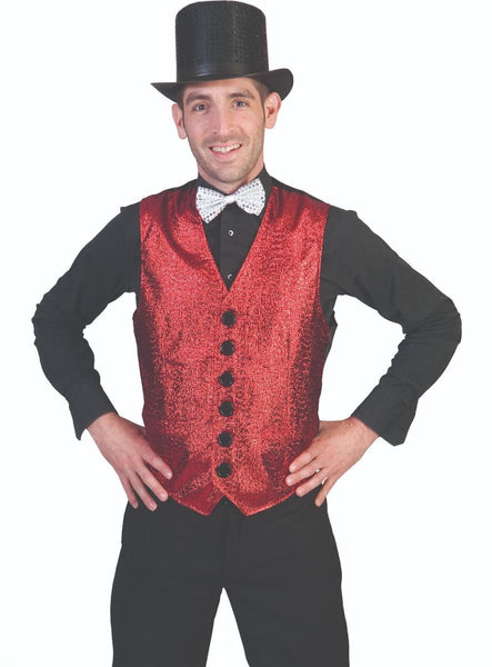 Vest Show Biz Red Lg 48