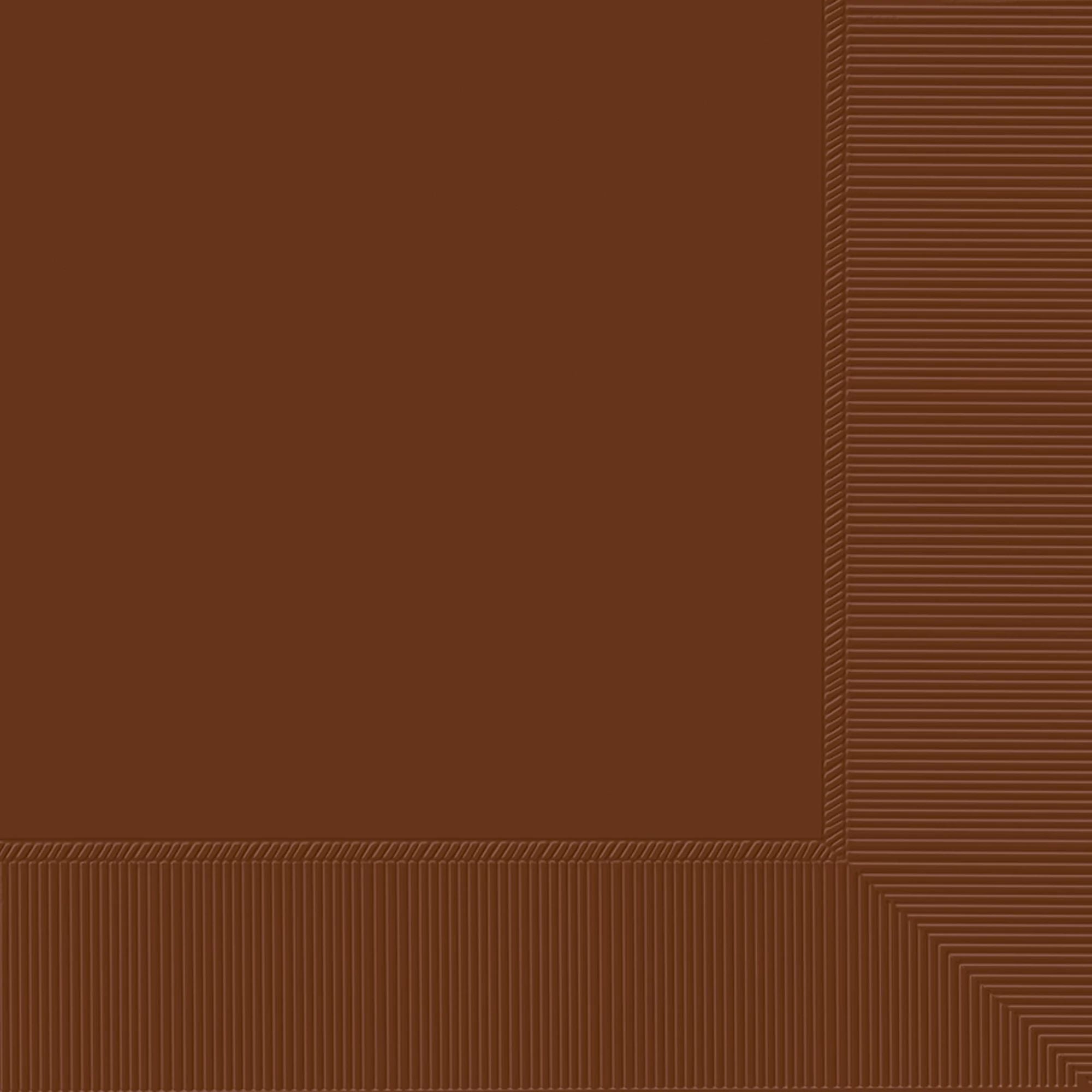 2-Ply Luncheon Napkin 40CT - Chocolate Brown