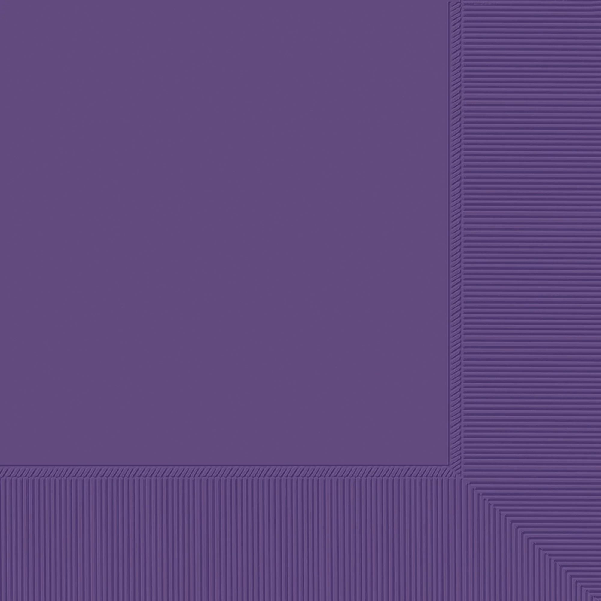 13" Lunch Napkins - Purple - 40CT
