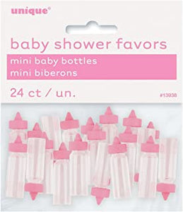 Mini Baby Bottles Pink 24CT