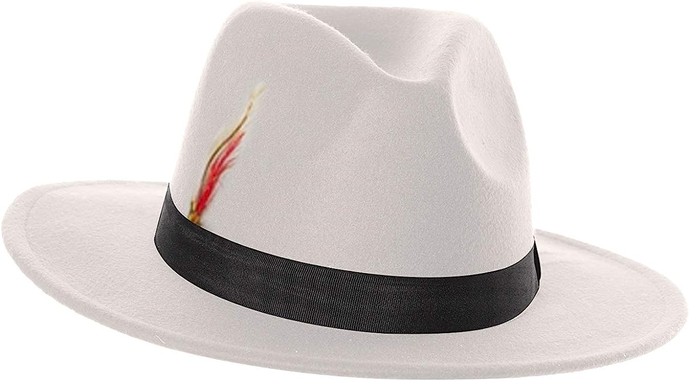 Hat Fedora White