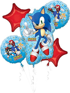 Sonic The Hedgehog Bouquet Balloons