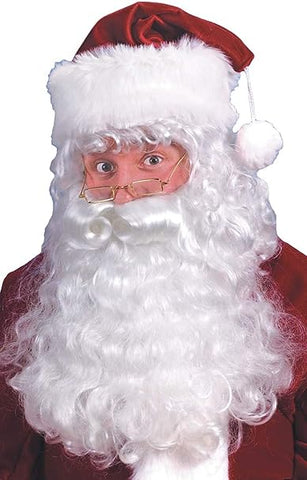 Santa Wig & Beard Kit w/ Eyebrows