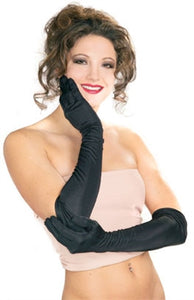 Gloves Long Black