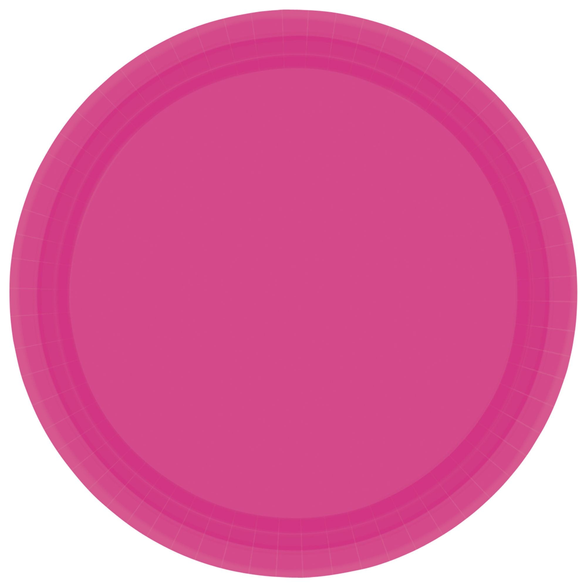 8 1/2" Round Paper Plates - Magenta
20ct 