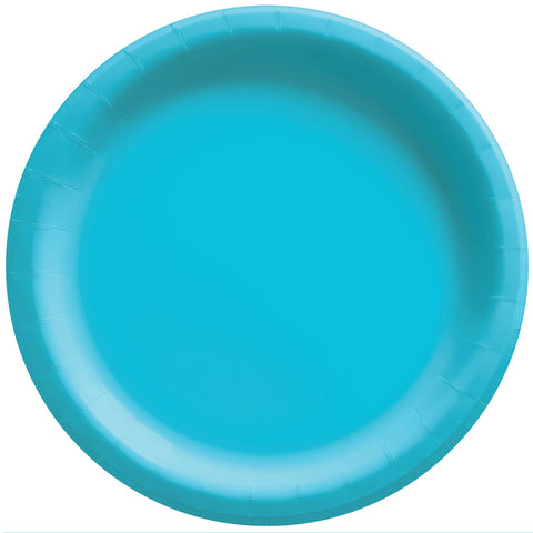 8 1/2" Round Paper Plates - Caribbean 20ct