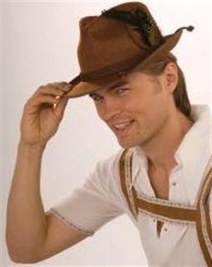 Hat Alpine Ocotoberfest Brown