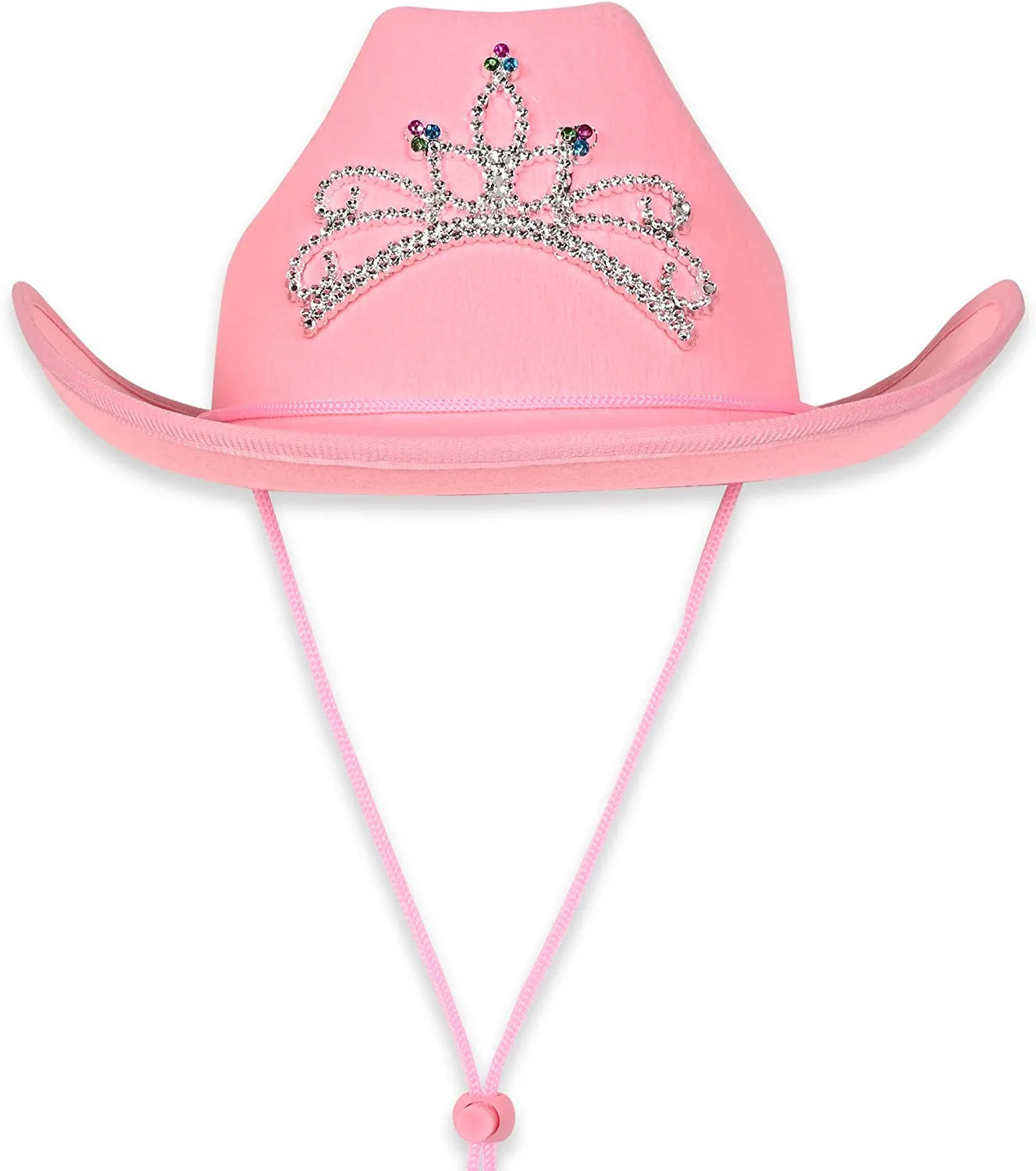 Hat Cowboy Pink w/Tiara