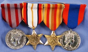 Medal War Quadruple Bar