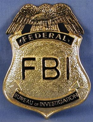 Badge FBI Gold