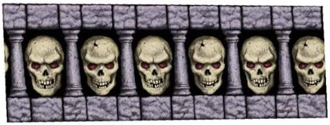 Scary Skull Border Roll