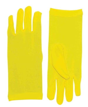 Gloves Short Yellow