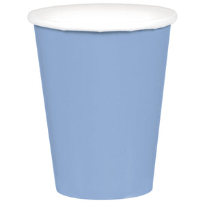 9 oz. Paper Cups - Pastel Blue Blue - 20CT