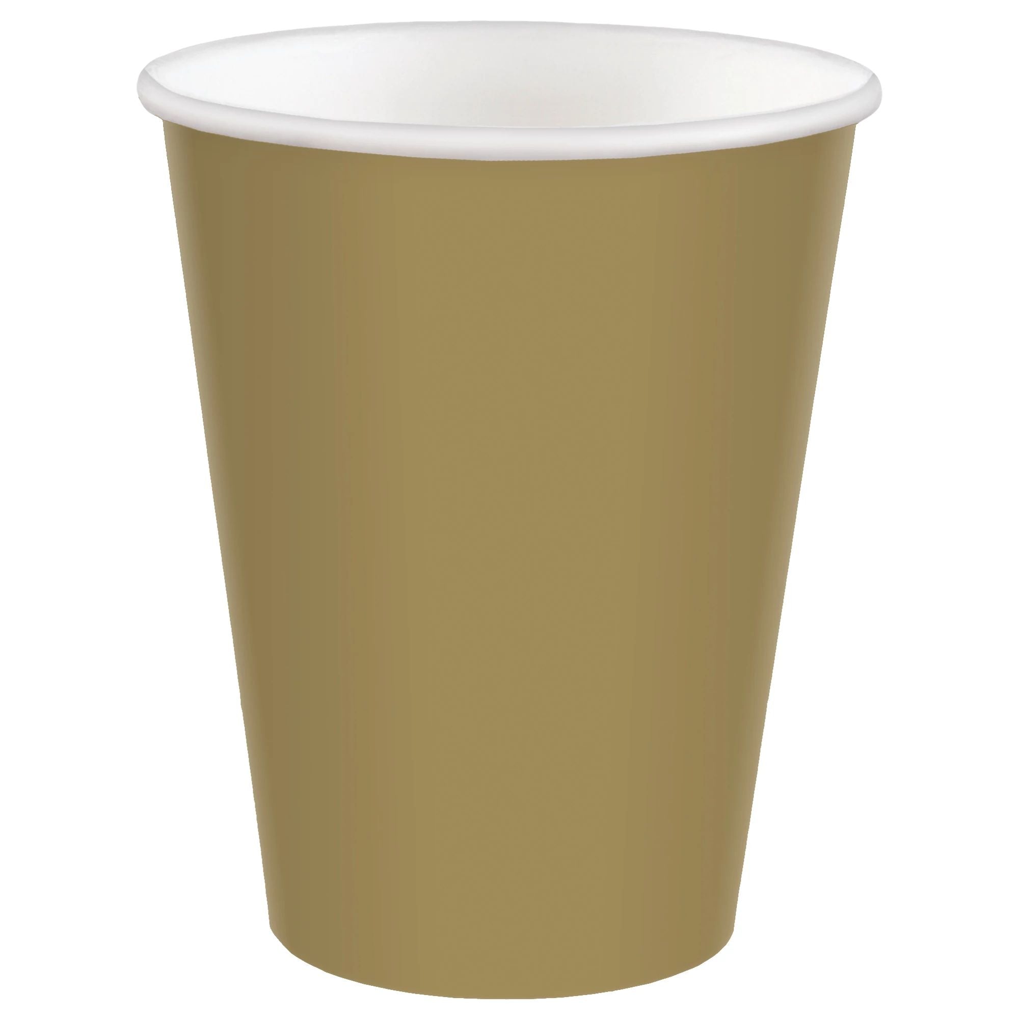 9 oz. Paper Cups - Gold - 20CT