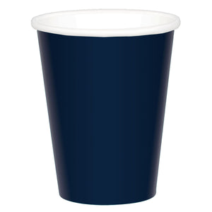 9 oz. Paper Cups - True Navy - 20CT