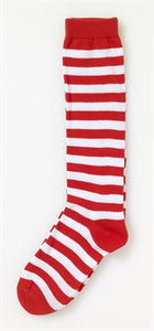 C. Socks Red & White Striped