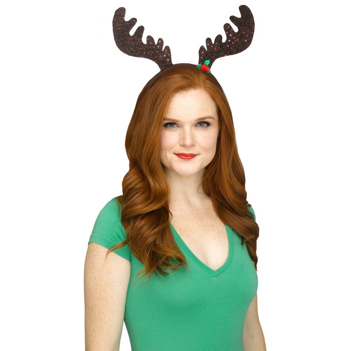 Headband Reindeer Gliiter