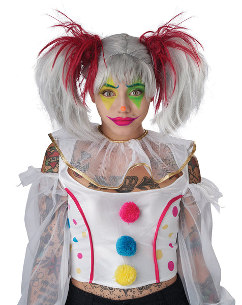 Wig punk Pigtail Glow in Dark