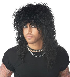 Wig Headbanger Black