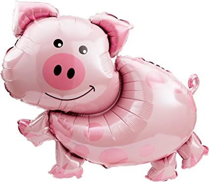 Balloon Mylar Pig Supershape