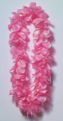 DELUXE PEARLIZED LEI-PINK