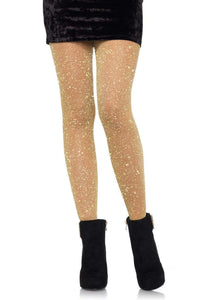 Gold Lurex Tights