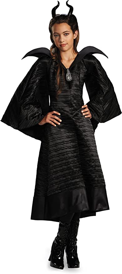 Maleficent Christening Black Gown Child Deluxe