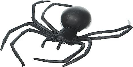 Black Widow 6" Rubber Spider