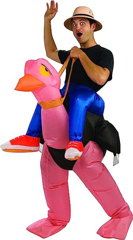 Ostrich Rider Inflatable