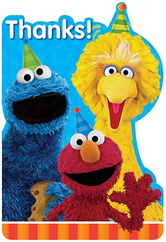 Sesame Street 2 Invitation 8ct