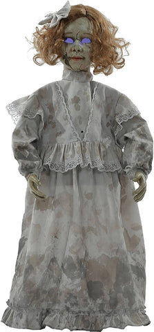 Animated Cracked Victorian Doll