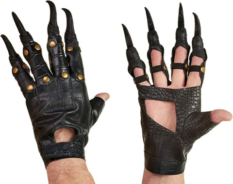 Gloves Dragon Leatherlike Black