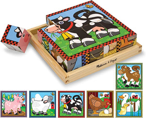 Cub Puzzle Create 6 Farm Scenes