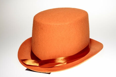 Hat Top Orange 5IN