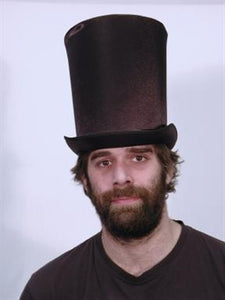 Hat Coachman Victorian Black 9IN